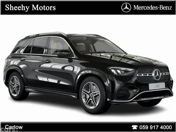 Mercedes-Benz GLE SUV, Diesel Plug-in Hybrid, 2027, Black