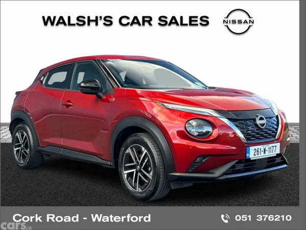 Nissan Juke SUV, Petrol Hybrid, 2026, Red