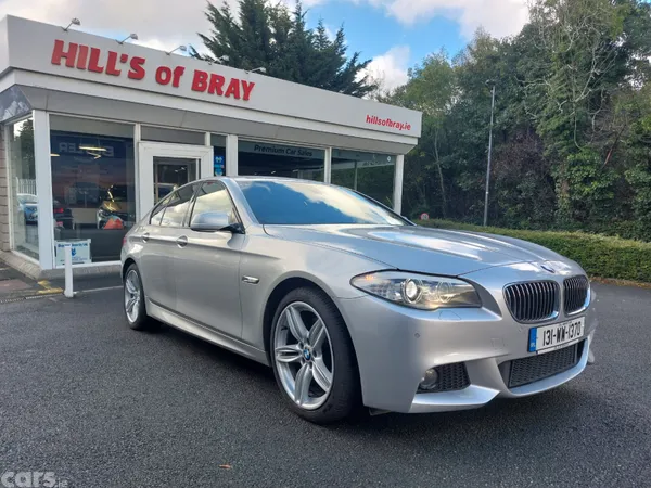 BMW 5-Series Saloon, Diesel, 2013, Silver