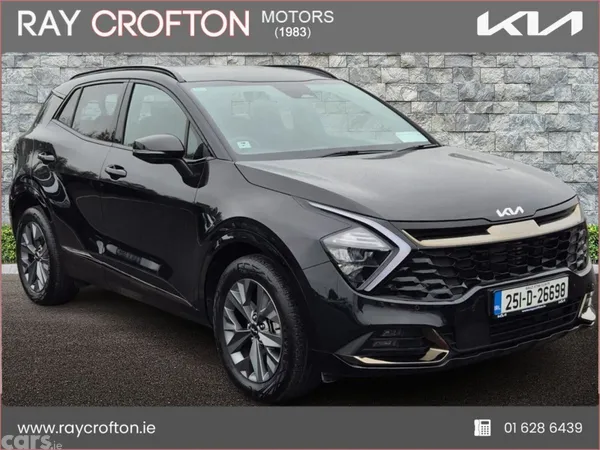 Kia Sportage SUV, Petrol Hybrid, 2025, Black