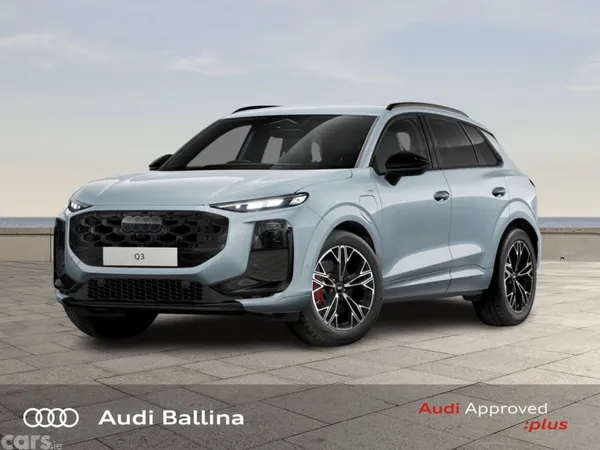 Audi Q3 SUV, Petrol Plug-in Hybrid, 2026, Black