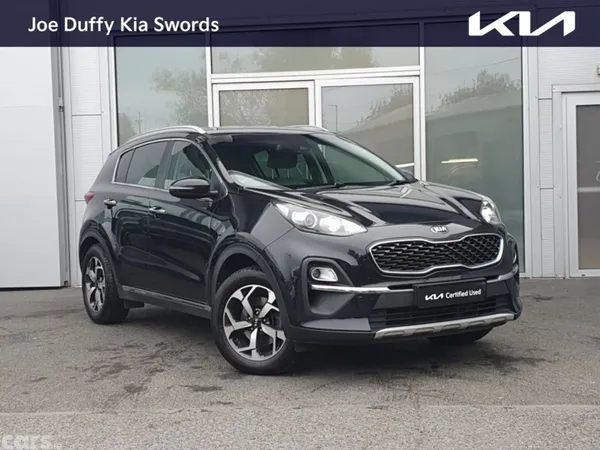 Kia Sportage SUV, Diesel Hybrid, 2021, Black