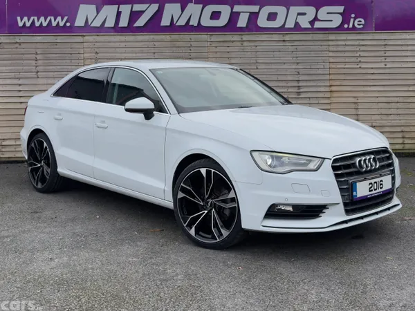 Audi A3 Saloon, Petrol, 2016, White
