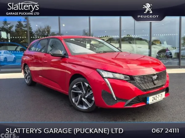 Peugeot 308 Estate, Diesel, 2024, Red