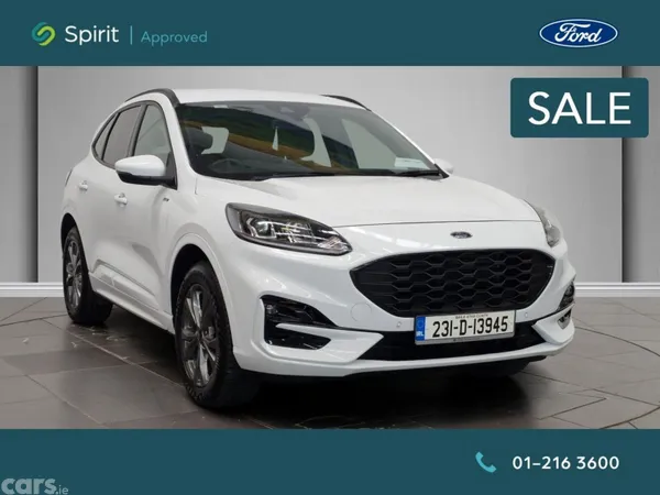 Ford Kuga SUV, Petrol Plug-in Hybrid, 2023, White