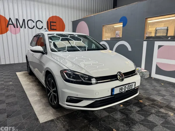 Volkswagen Golf Hatchback, Diesel, 2019, White