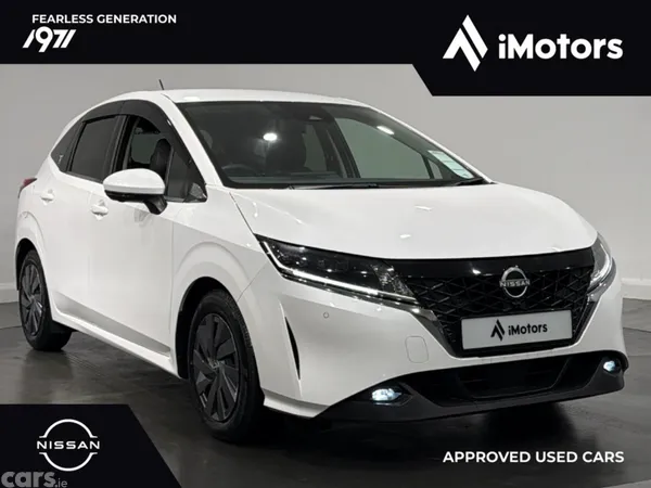 Nissan Note Hatchback, Petrol Hybrid, 2021, White