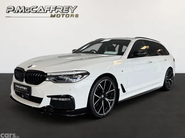 BMW 5-Series Estate, Diesel, 2017, White