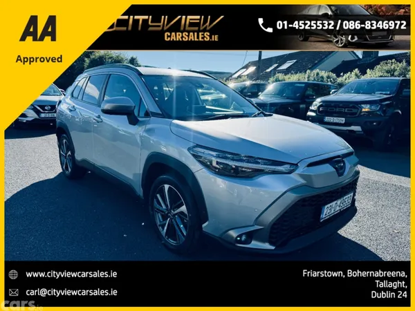 Toyota Corolla Cross SUV, Petrol Hybrid, 2023, Silver
