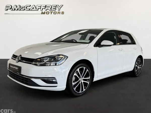 Volkswagen Golf Hatchback, Diesel, 2019, White