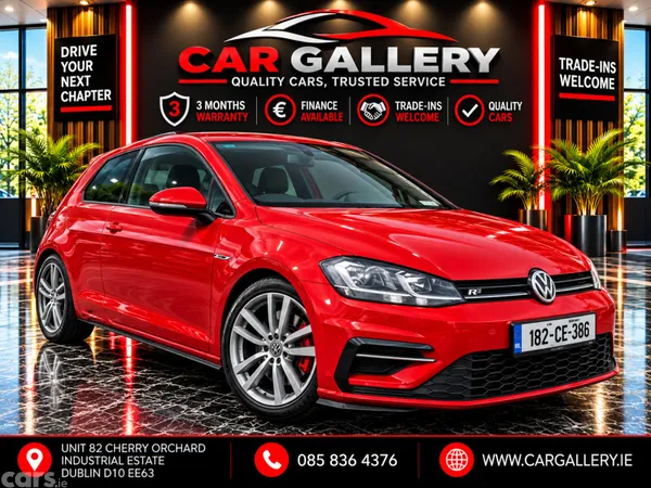 Volkswagen Golf Estate, Diesel, 2018, Red