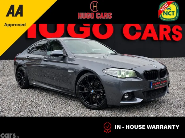 BMW 5-Series Saloon, Diesel, 2016, Grey