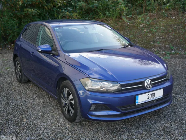 Volkswagen Polo Hatchback, Petrol, 2018, Blue