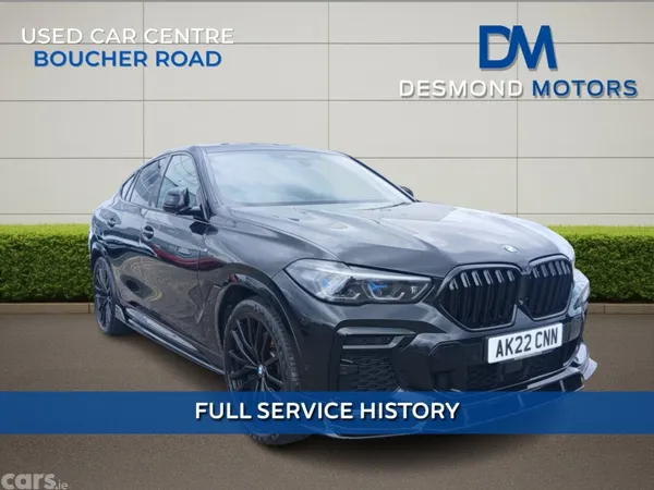 BMW X6 SUV, Diesel Hybrid, 2022, Black