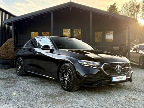 Mercedes-Benz E-Class Saloon, Petrol Plug-in Hybrid, 2025, Black