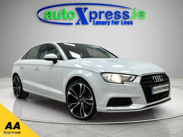Audi A3 Saloon, Petrol, 2017, White