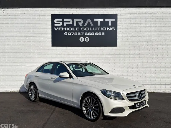 Mercedes-Benz C-Class Saloon, Diesel, 2014, White