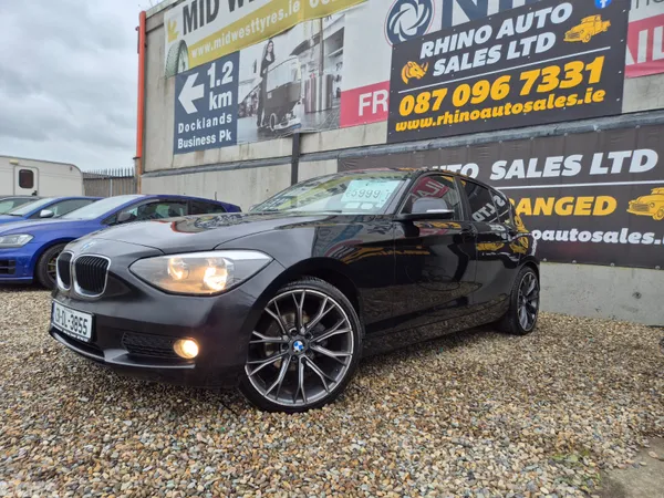 BMW 1-Series Hatchback, Diesel, 2013, Black