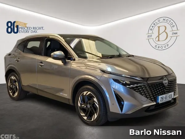 Nissan Qashqai MPV, Petrol Hybrid, 2026, Grey