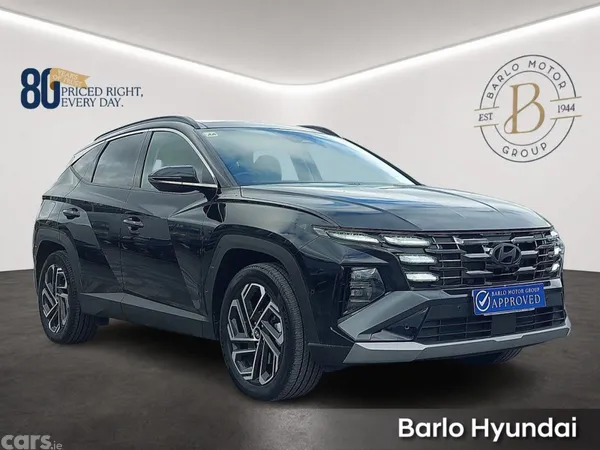 Hyundai Tucson SUV, Petrol Plug-in Hybrid, 2025, Black