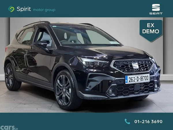 SEAT Arona SUV, Petrol, 2026, Black
