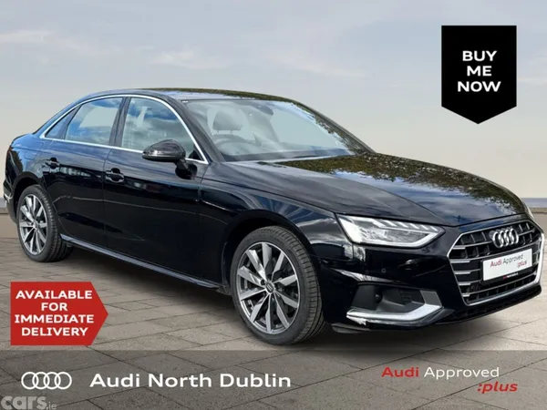 Audi A4 Saloon, Petrol, 2020, Black