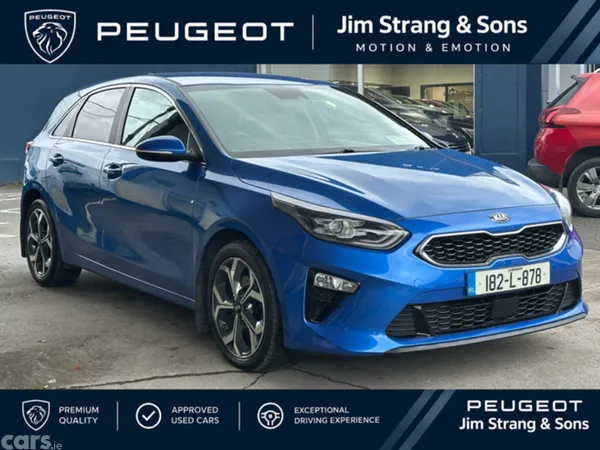 Kia Ceed Hatchback, Petrol, 2018, Blue