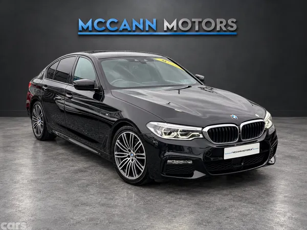 BMW 5-Series Saloon, Diesel, 2017, Black