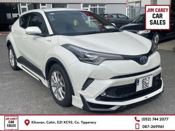 Toyota C-HR Hatchback, Petrol Hybrid, 2018, White