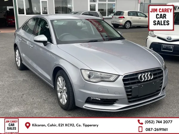 Audi A3 Saloon, Petrol, 2015, Silver
