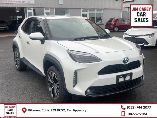 Toyota Yaris Cross Hatchback, Petrol Hybrid, 2020, White