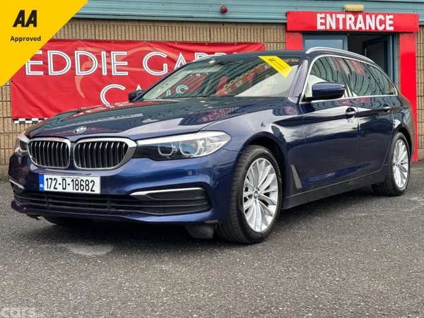 BMW 5-Series Estate, Diesel, 2017, Blue