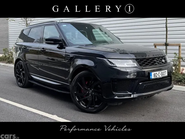 Land Rover Range Rover Sport SUV, Petrol Plug-in Hybrid, 2018, Black