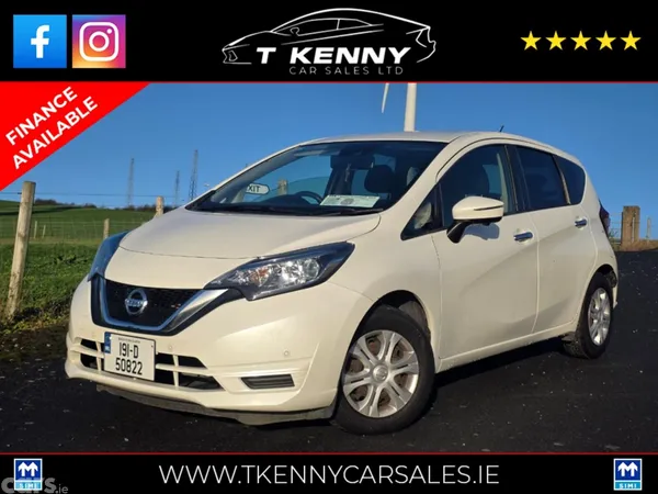 Nissan Note Hatchback, Petrol, 2019, White