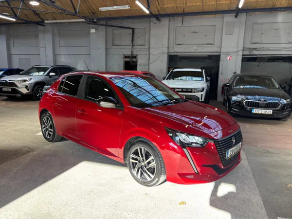 Peugeot 208 Hatchback, Petrol, 2023, Red