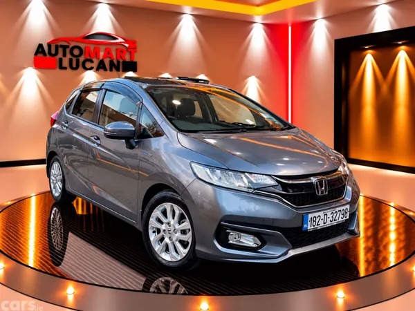 Honda Fit Hatchback, Petrol Hybrid, 2018, Grey