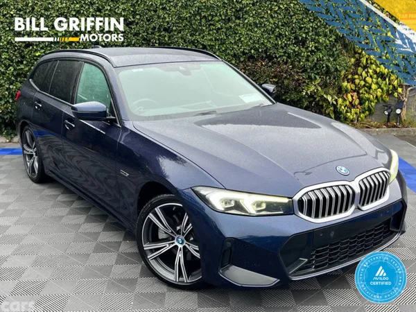 BMW 3-Series Estate, Petrol Plug-in Hybrid, 2022, Blue