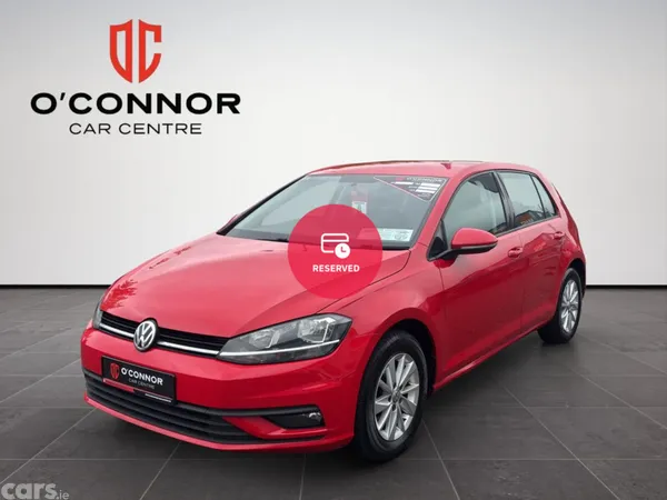 Volkswagen Golf Estate, Diesel, 2019, Red