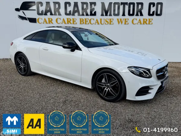 Mercedes-Benz E-Class Coupe, Diesel, 2018, White