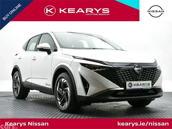 Nissan Qashqai SUV, Petrol Hybrid, 2026, White