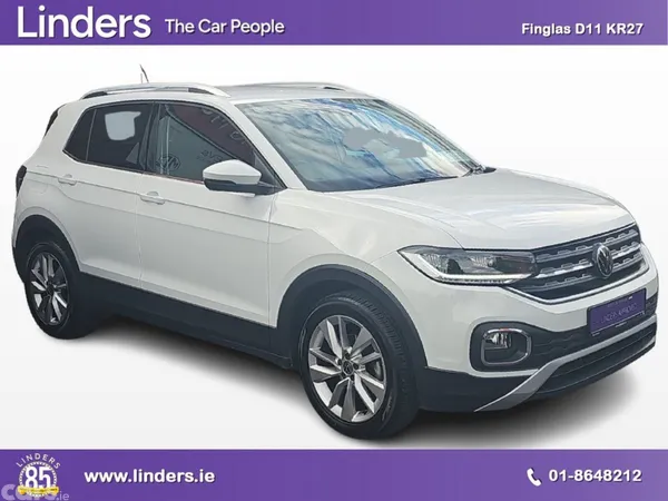 Volkswagen T-Cross Estate, Petrol, 2022, White