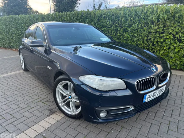 BMW 5-Series Saloon, Diesel, 2014, Blue