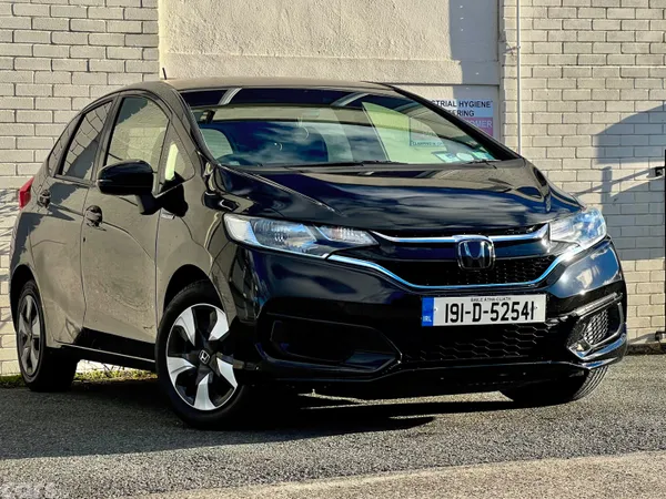Honda Fit Hatchback, Petrol Hybrid, 2019, Black