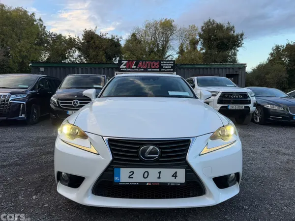 Lexus IS Saloon, Petrol Hybrid, 2014, White