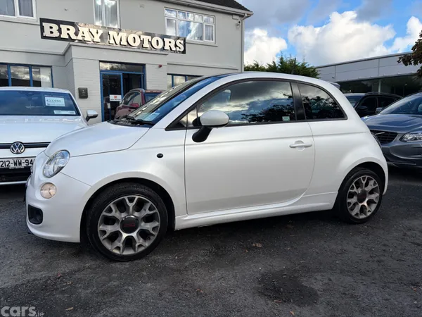 Fiat 500 Hatchback, Petrol, 2015, White