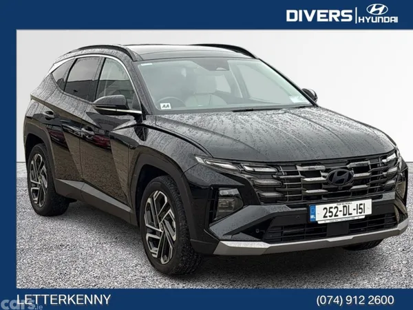 Hyundai Tucson MPV, Petrol Plug-in Hybrid, 2025, Black
