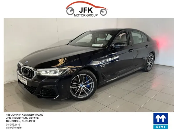 BMW 5-Series Saloon, Petrol Plug-in Hybrid, 2021, Black