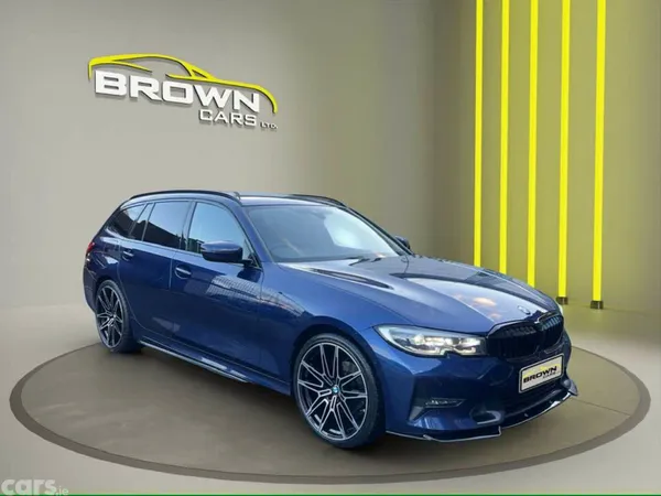 BMW 3-Series Estate, Diesel, 2020, Blue