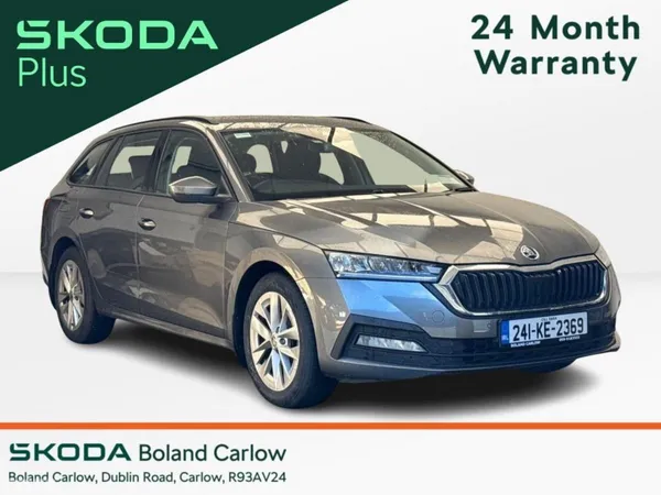 Skoda Octavia Estate, Petrol, 2024, Grey