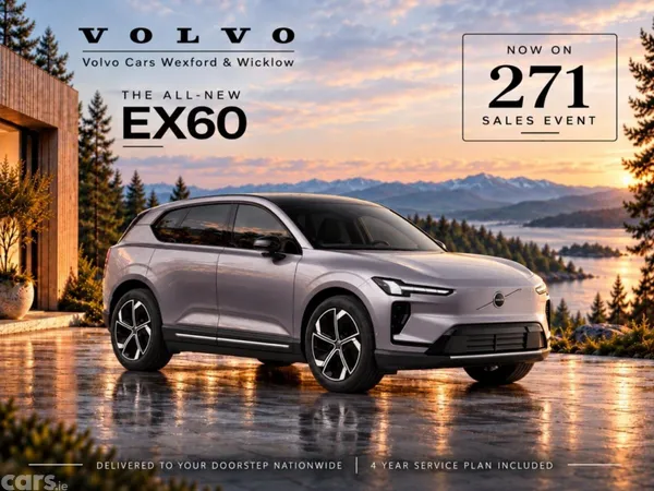 Volvo EX60 SUV, Electric, 2027, Silver